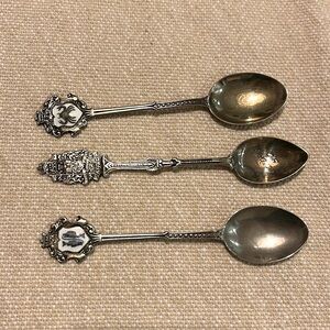 Decorative Silver Spoons